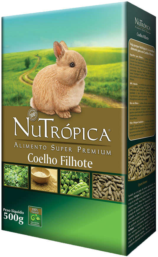 Ração Nutrópica para Coelho Filhote - 500 g