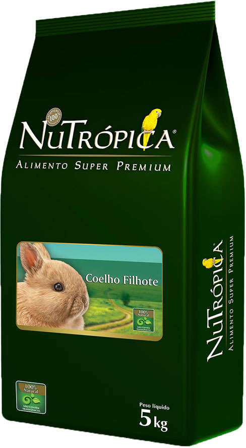 Ração Nutrópica Coelho Filhote - 5Kg