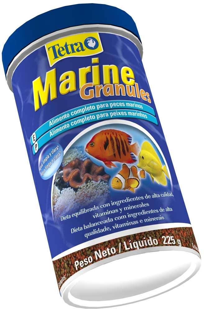 Ração Tetra Marine Large Flakes em Flocos - 80 g