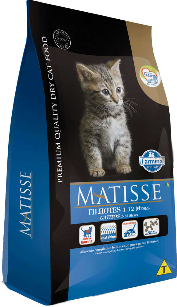 Ração Farmina Matisse para Gatos Filhotes com 1 a 12 Meses de Idade - 2Kg