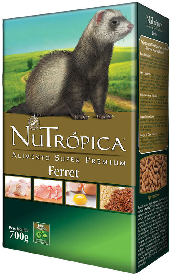Ração Nutrópica para Ferret - 700 g