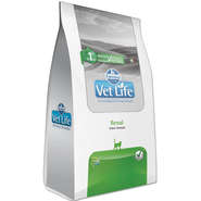 Ração Farmina Vet Life Natural Renal para Gatos Adultos com Problemas Renais - 400 g