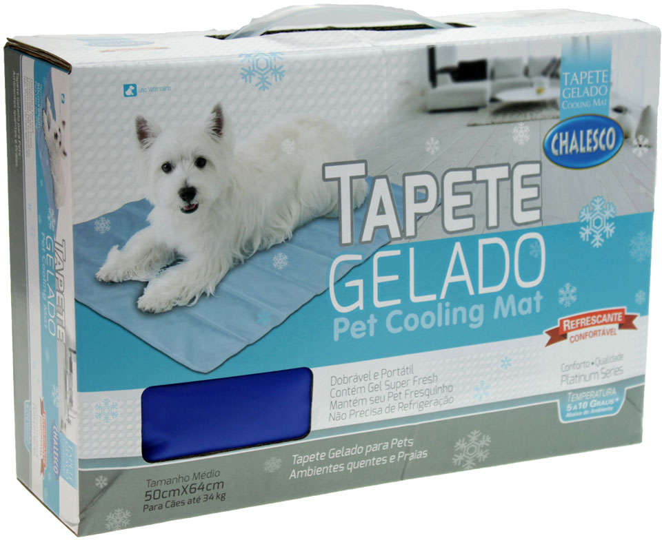 Tapete Gelado Chalesco Pet Cooling Mat - Tam. M