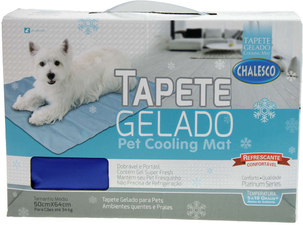 Tapete Gelado Chalesco Pet Cooling Mat - Tam. M