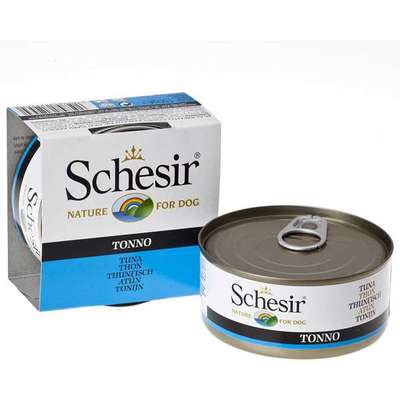 “Ração Schesir Nature Dog Atum em Lata para Cães”
 
