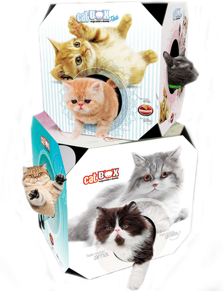 Brinquedo Furacão Pet Cat Box - Tam. Único