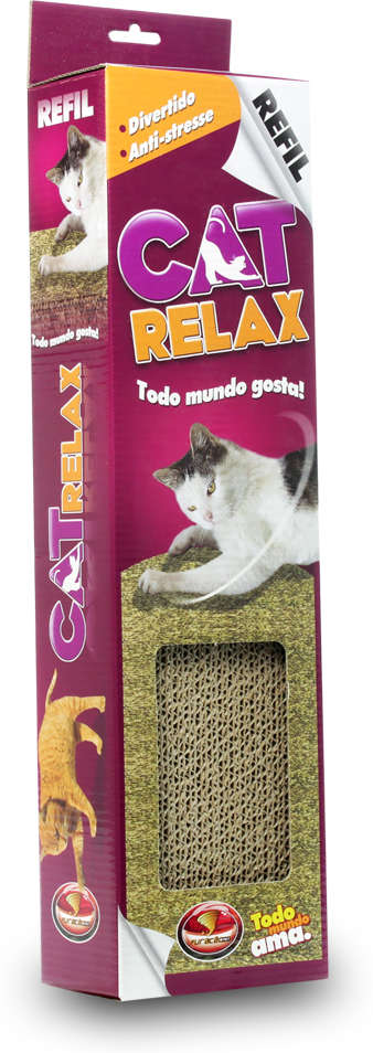 Refil Furacão Pet Papelão para Cat Relax - Tam. G