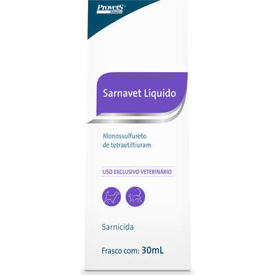 Sistema de Tratamento Provets Sarnavet Pomada - 30g