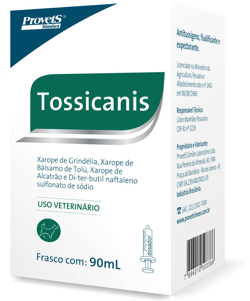 Xarope Provets para Cães Tossicanis - 90ml
