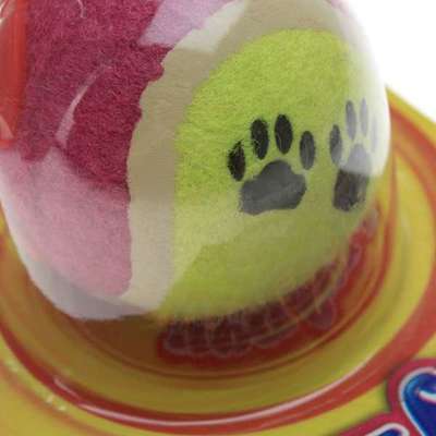 Brinquedo American Pets Bola de Tênis com Clip Playball Vermelho