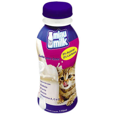 Leite Miau Milk para Gatos - 170 mL