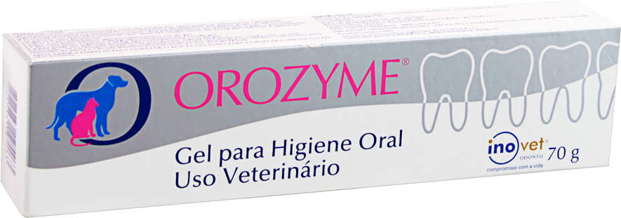 Higienizante Bucal Inovet Orozyme em Gel - 70 g