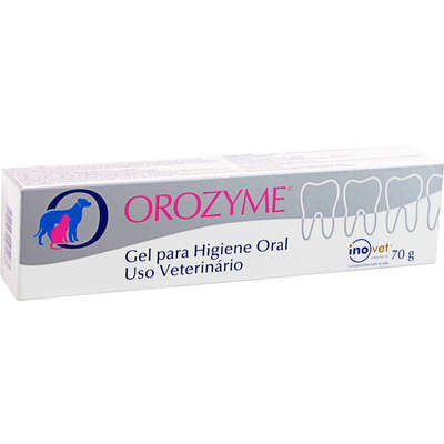 Higienizante Bucal Inovet Orozyme em Gel - 70 g