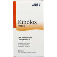 Kinolox 50mg - 10 Comprimidos
