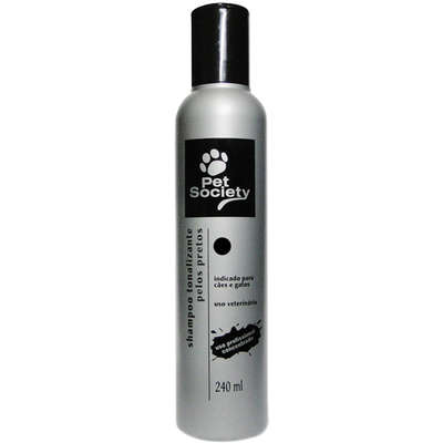 Shampoo Pet Society Tonalizante Pelos Pretos para Cães e Gatos