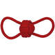 Brinquedo Jambo Mordedor Corda Bola Rings Vermelho Kelev