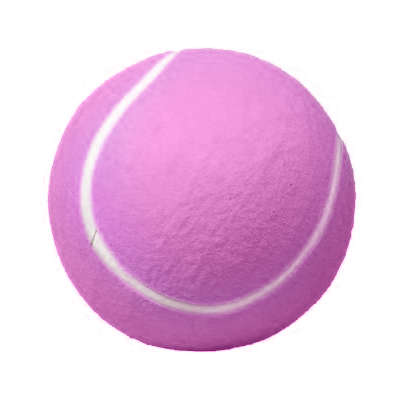Brinquedo Jambo Bola de Tênis Roxa Big	