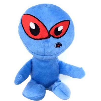 Brinquedo de Pelúcia Monstrinho Azul	