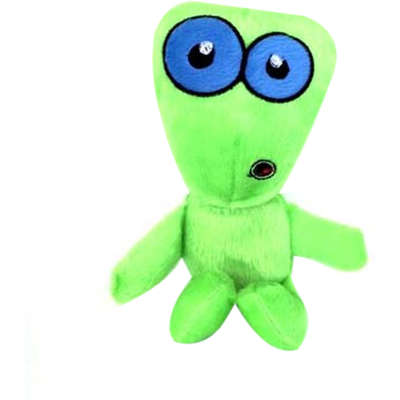 Brinquedo de Pelúcia Monstrinho Verde	