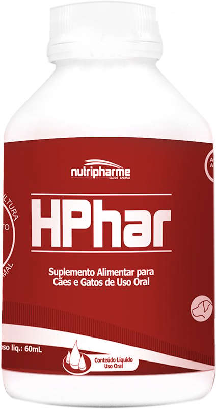 Suplemento Alimentar HPhar Nutripharme para Cães e Gatos - 60 mL