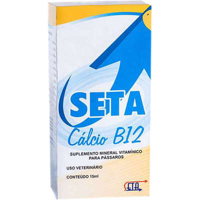 Suplemento Mineral Seta Cálcio B12 - 15 mL