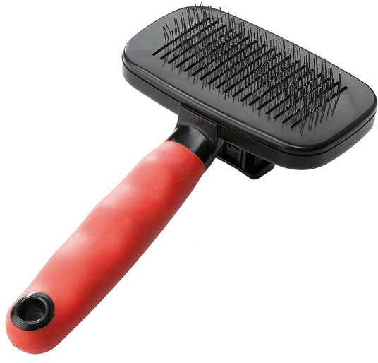 Escova Ferplast Gro 5955 com Botão - Tam. M