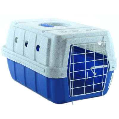 Caixa de Transporte Clicknew - Azul com Mármore