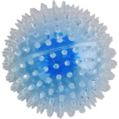 Brinquedo Pawise Bola Piscante Flash Ball Azul para Cães