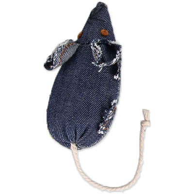 Brinquedo Pawise Rato para Gatos - Jeans