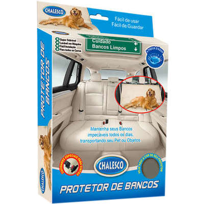 Capa de Proteção Chalesco para Banco Traseiro do Carro