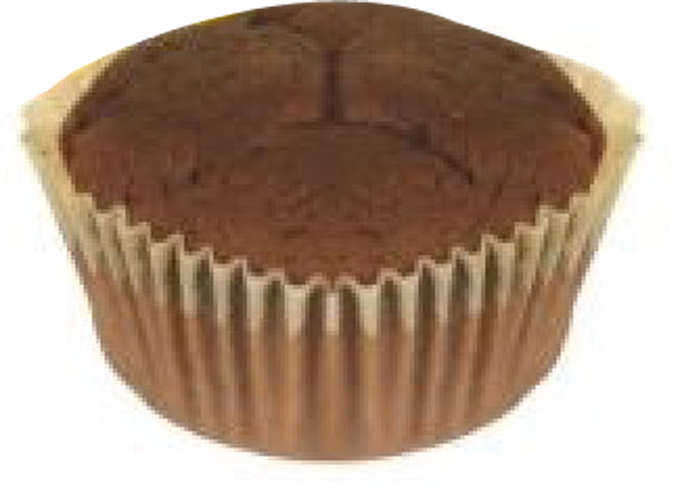 Muffin Pet Dog Sabor Chocolate - 16 Unidades 30 g