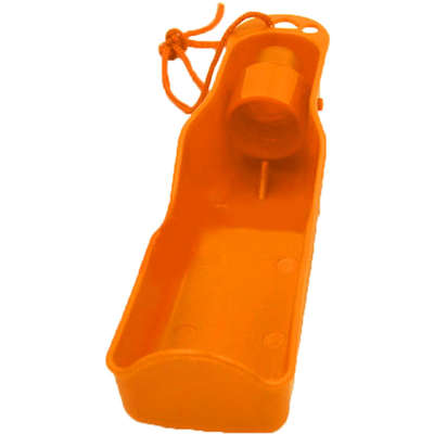 Bebedouro Portátil para Cães Fresh Dog Laranja - 250ml