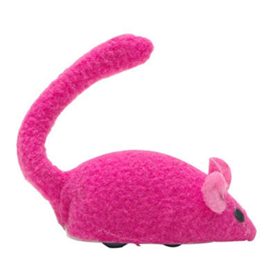 Brinquedo Rato Pawise de Fricção Rosa para Gatos