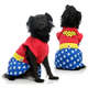 Fantasia Sula Pet Vestido Mulher Maravilha