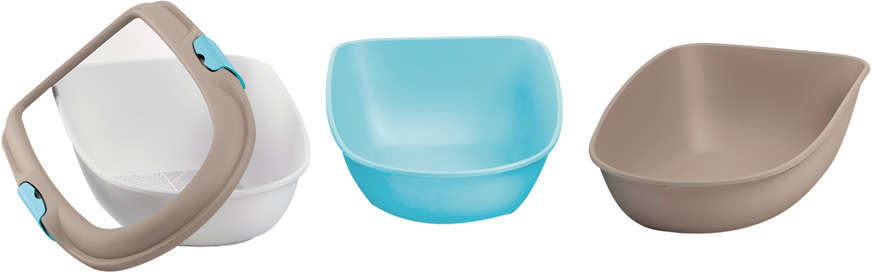 Bandeja Sanitária Furba Cinza para Gatos - Tam. Único