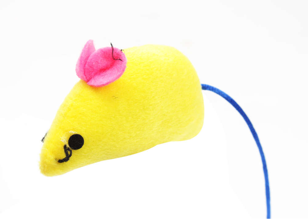 Brinquedo Chalesco Ratinho Bolinha, Sininho - Cores Variadas