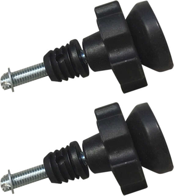Borboleta Tubline para Grade Plus Preta - 2 Unidades