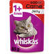 Ração Whiskas Sachê Jelly Carne para Gatos Adultos