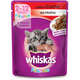 Ração Whiskas Sachê Carne para Gatos Filhotes