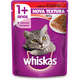 Ração Whiskas Sachê Jelly Carne para Gatos Adultos