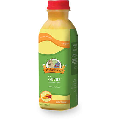 Suco Padaria Pet para Cachorro Sabor Manga