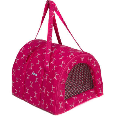 Bolsa de Transporte Fechado Fábrica Pet Munique Pink