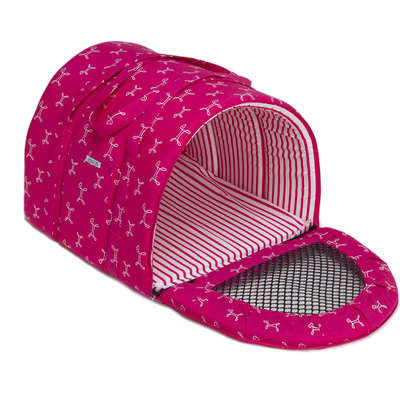 Bolsa de Transporte Fechado Fábrica Pet Munique Pink