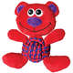 Brinquedo Kong Weave Knots Bear Vermelho para Cães