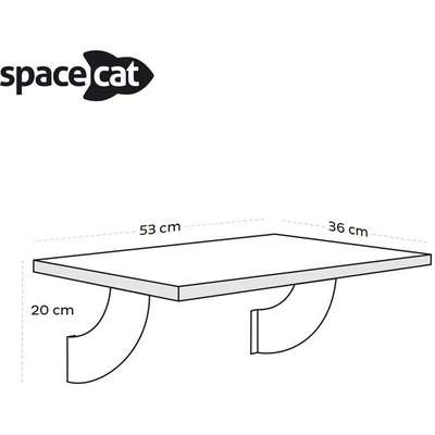 Prateleira Gatton SpaceCat Júpiter para Gatos