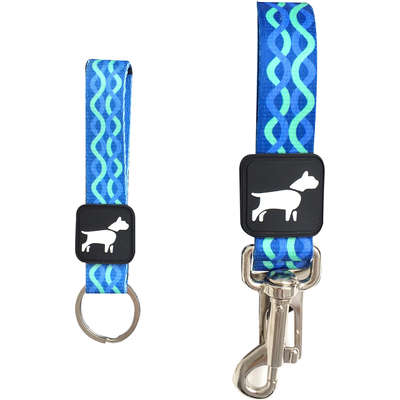 Cinto de Segurança + Chaveiro Don Dog Boa Onda para Cães