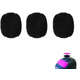 Conjunto 3 filtros em Carbono para Banheiro United Pets - Preto