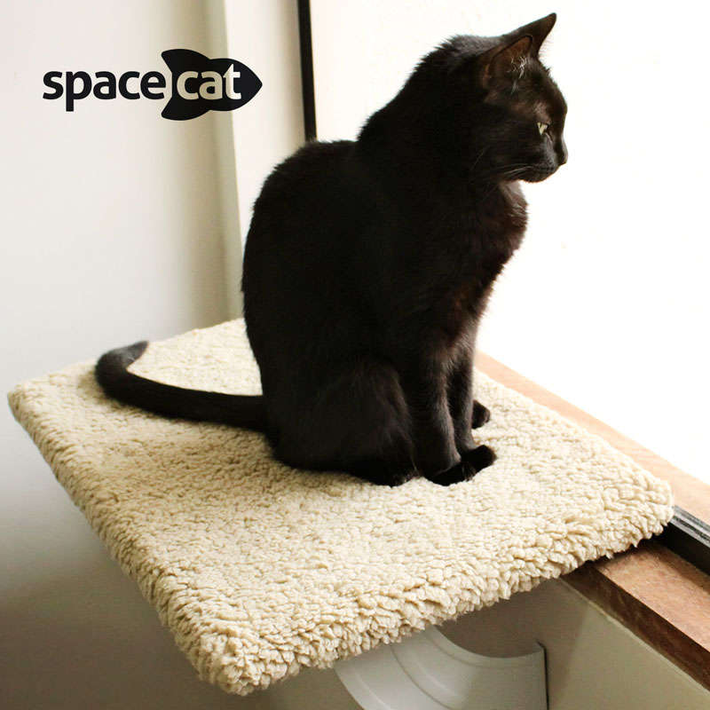 Cama de Janela Spacecat Lunar para Gatos - Tam. Único