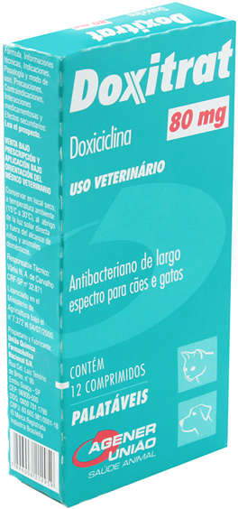 Doxitrat caixa com 12 Comprimidos - 80mg