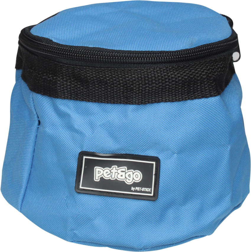 Comedouro Portátil Pet&Go de Lona Dobrável Atena - Tam. G